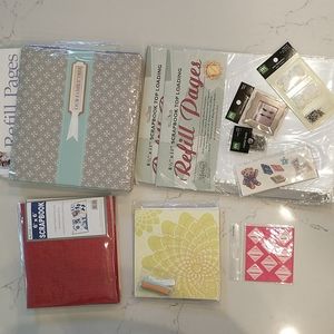 Scrapbooks and accessories